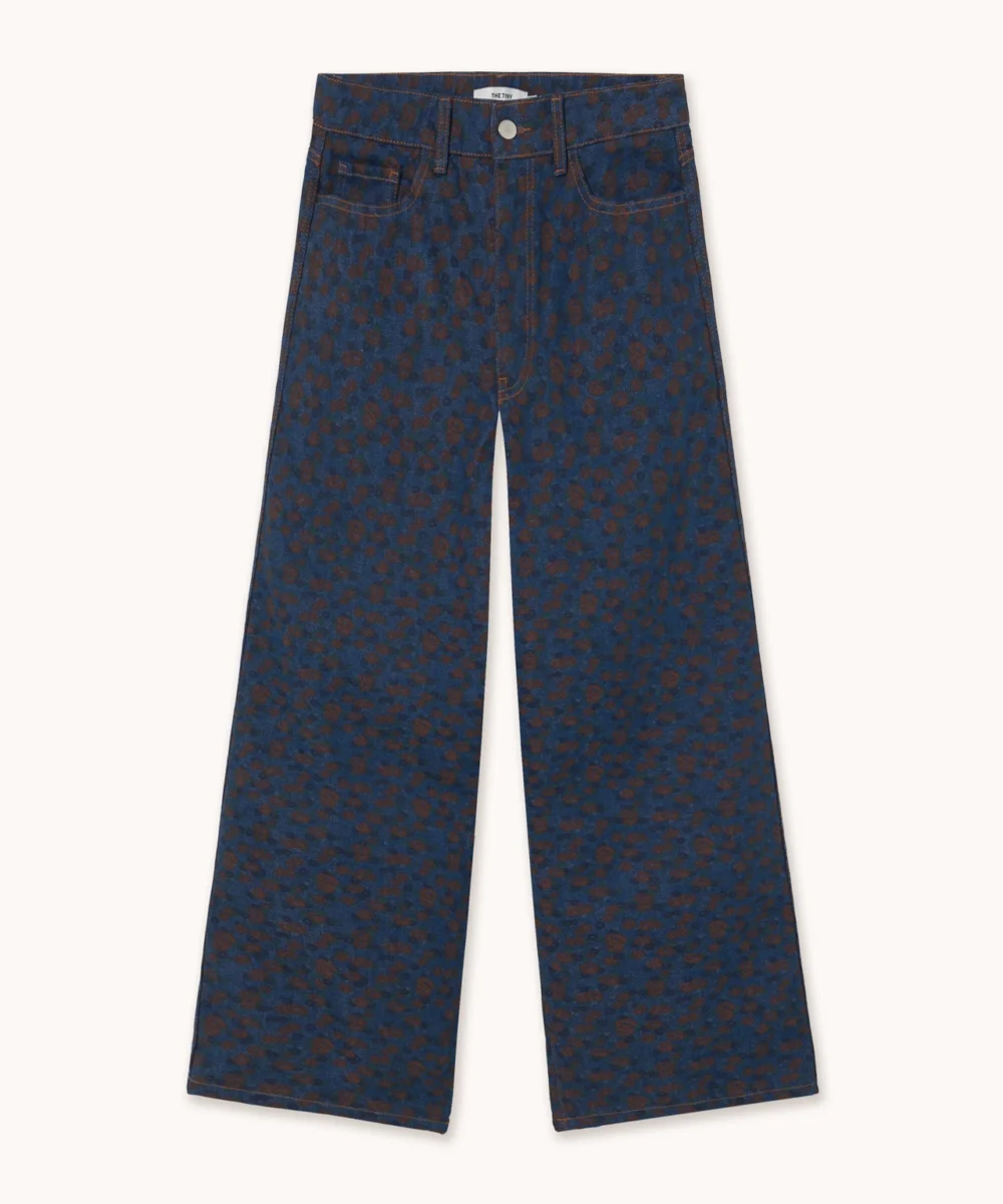 Alternative view of Jeans Berta Flowers Denim Deep Indigo