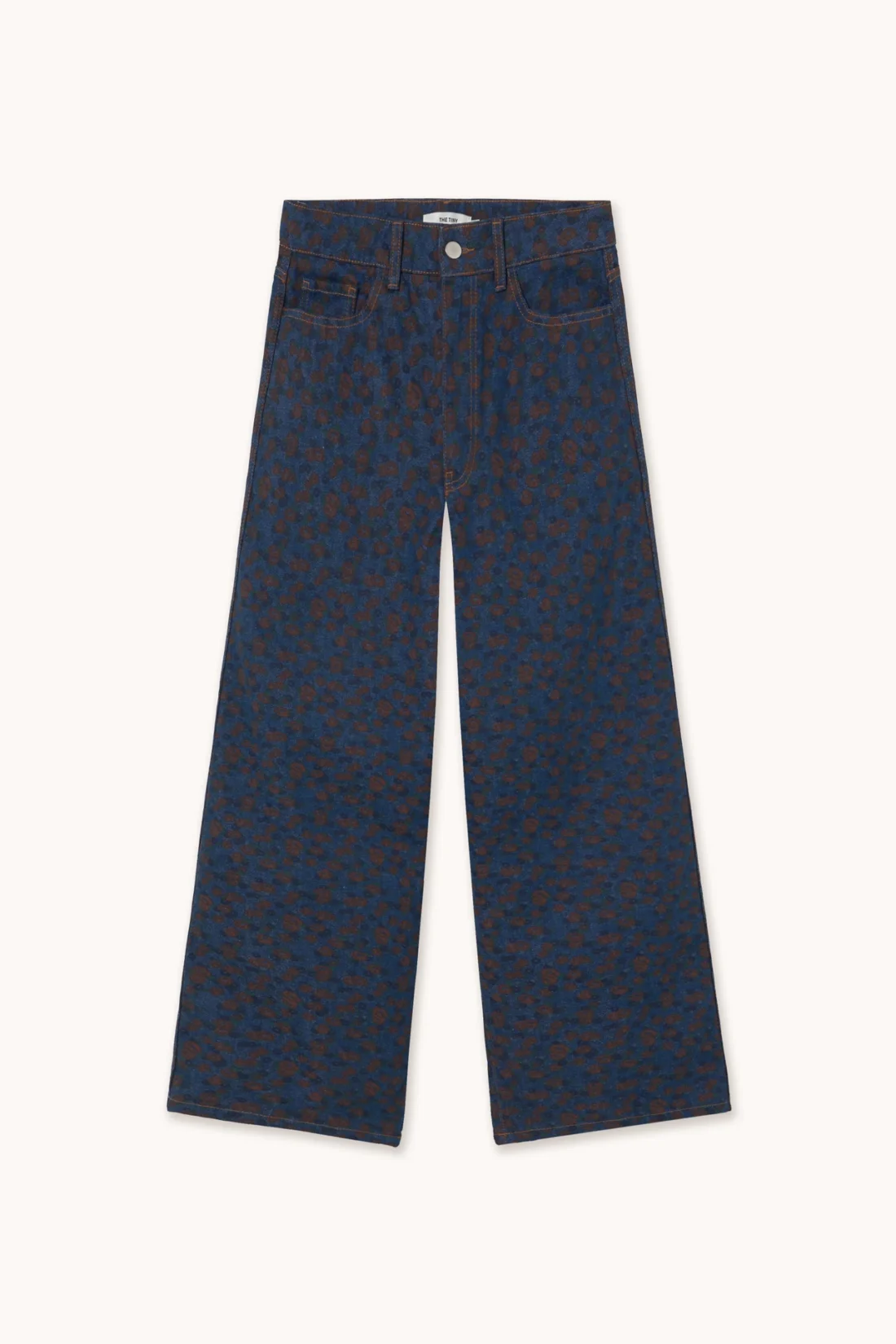 Jeans Berta Flowers Denim Deep Indigo - Afbeelding 2
