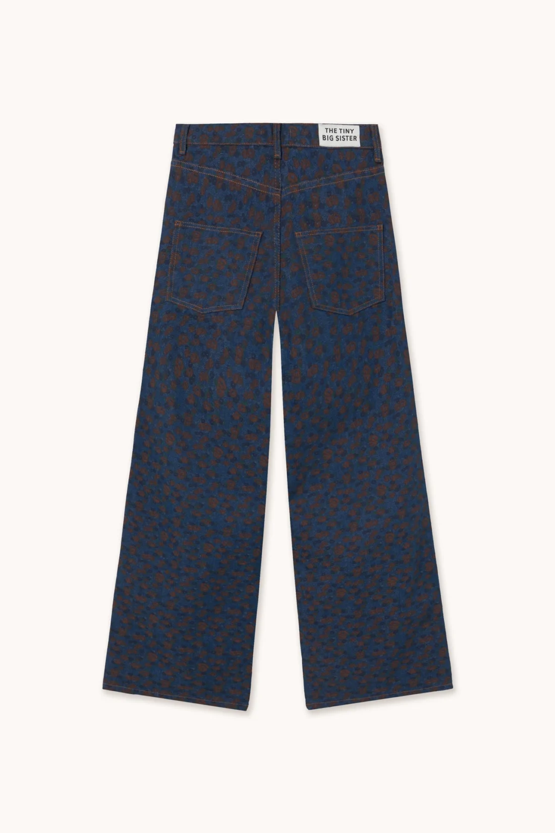 Jeans Berta Flowers Denim Deep Indigo - Afbeelding 3
