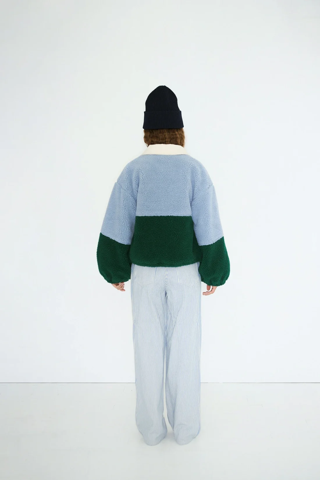 Color Blocked Sherpa Jacket - Afbeelding 3