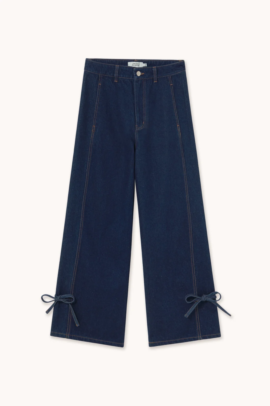Jeans Lace Cutlines Navy - Afbeelding 2