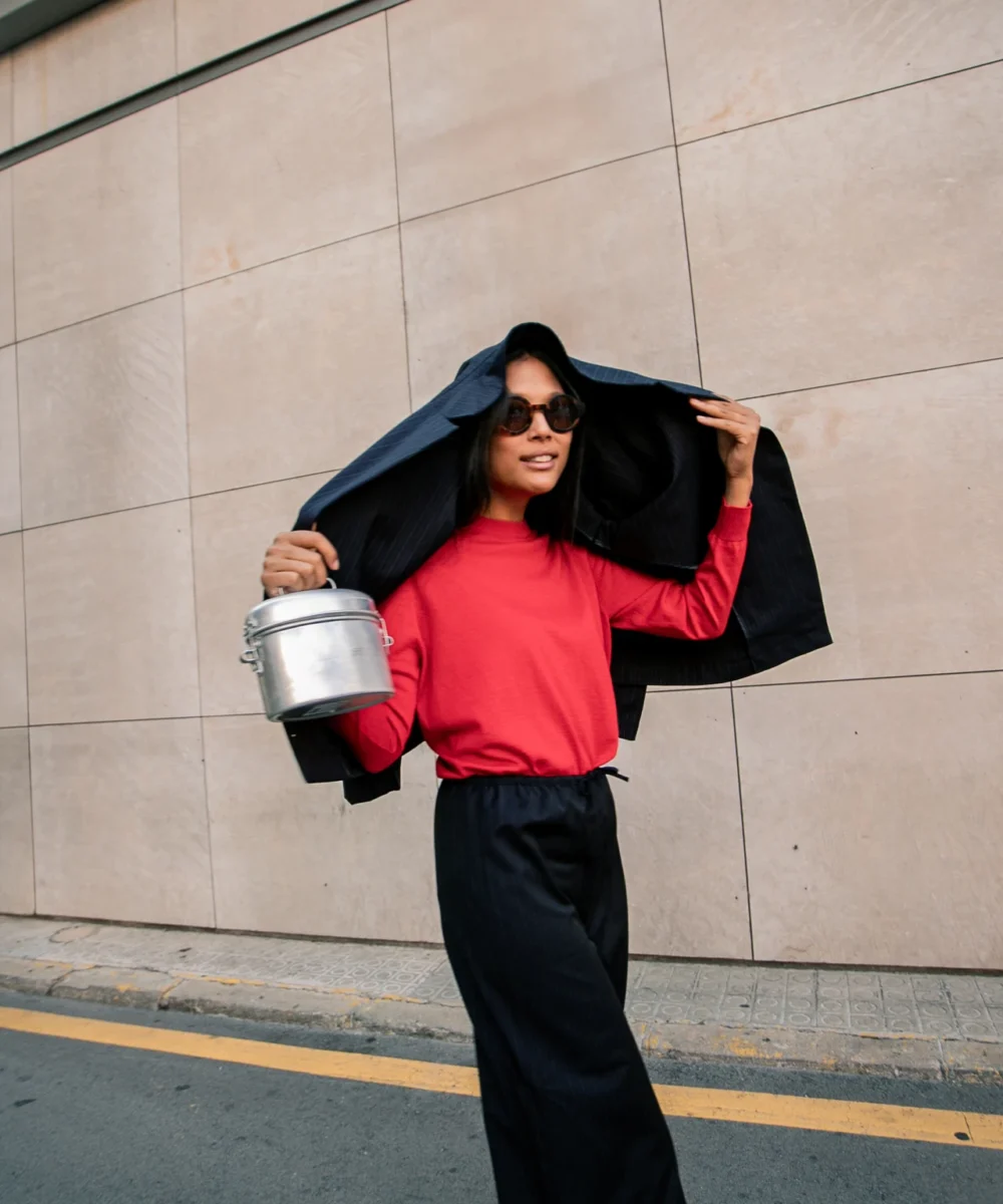 Alternative view of Sweater Basic Red