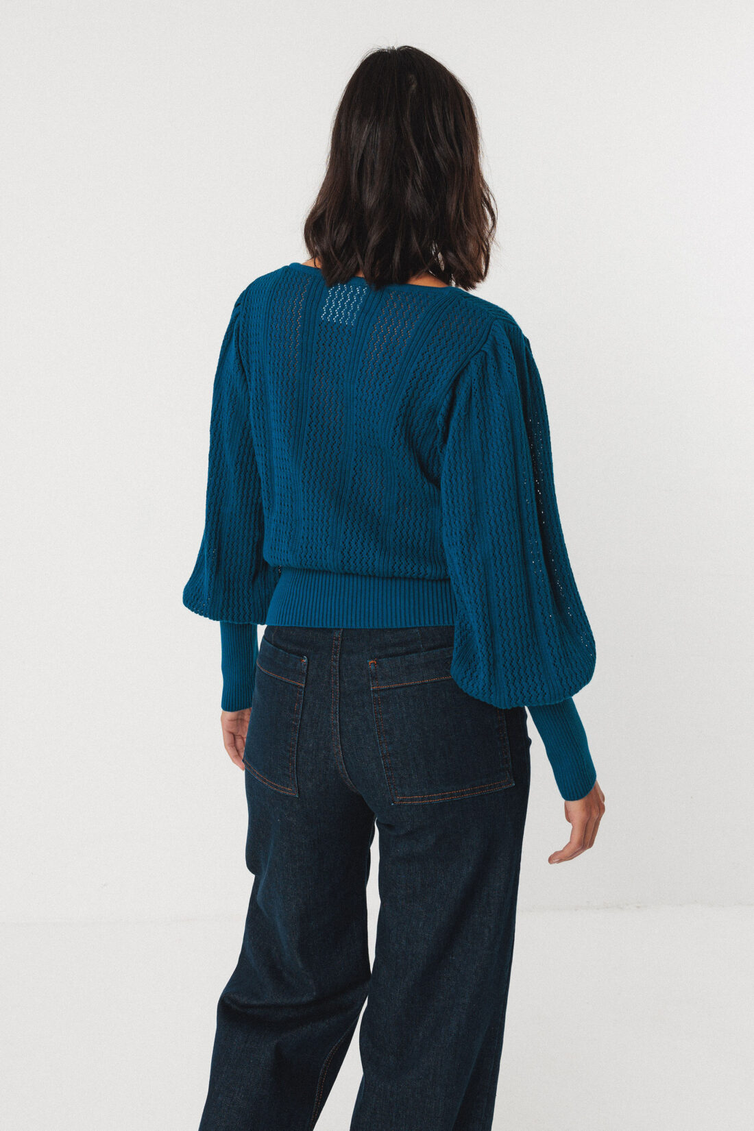 Sweater Dudea Oxford Blue - Afbeelding 2