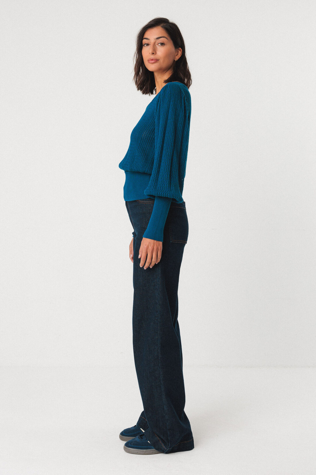 Sweater Dudea Oxford Blue - Afbeelding 4