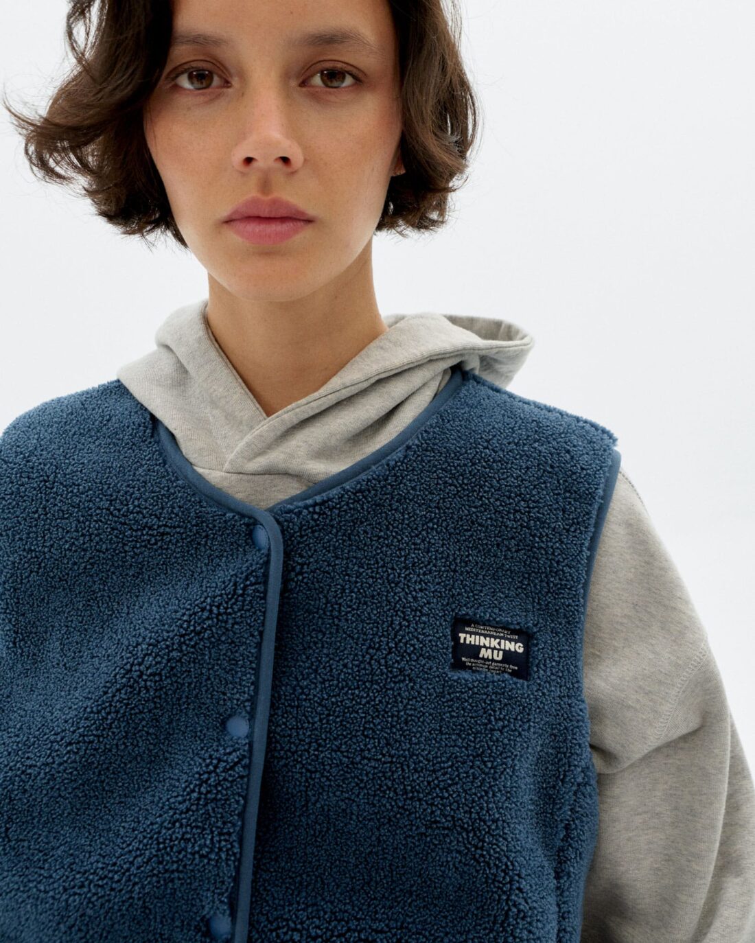 Thinking Mu Fuzzy Jay Vest - Afbeelding 4