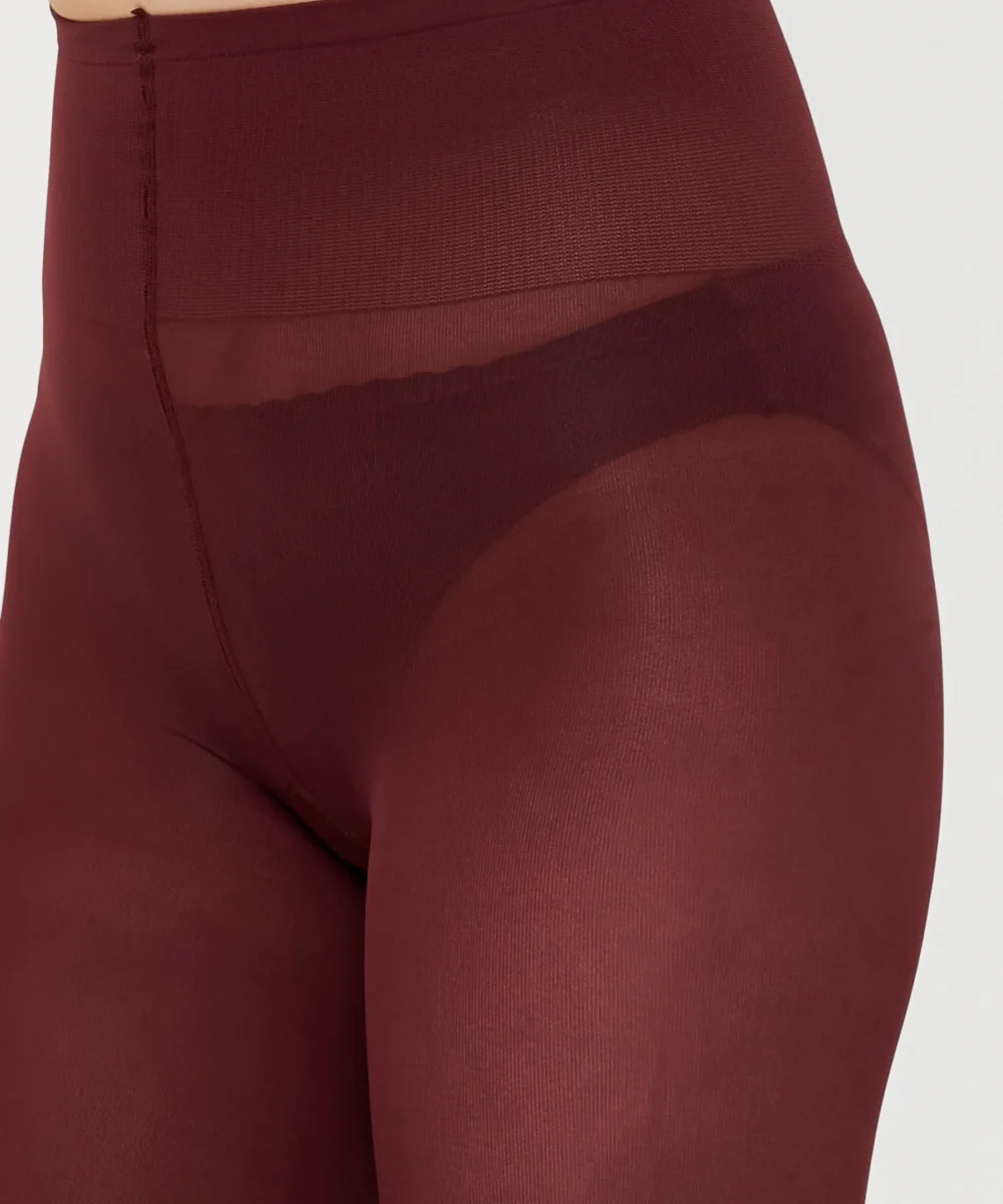 Alternative view of Olivia Premium Panty 60 Denier Deep Red