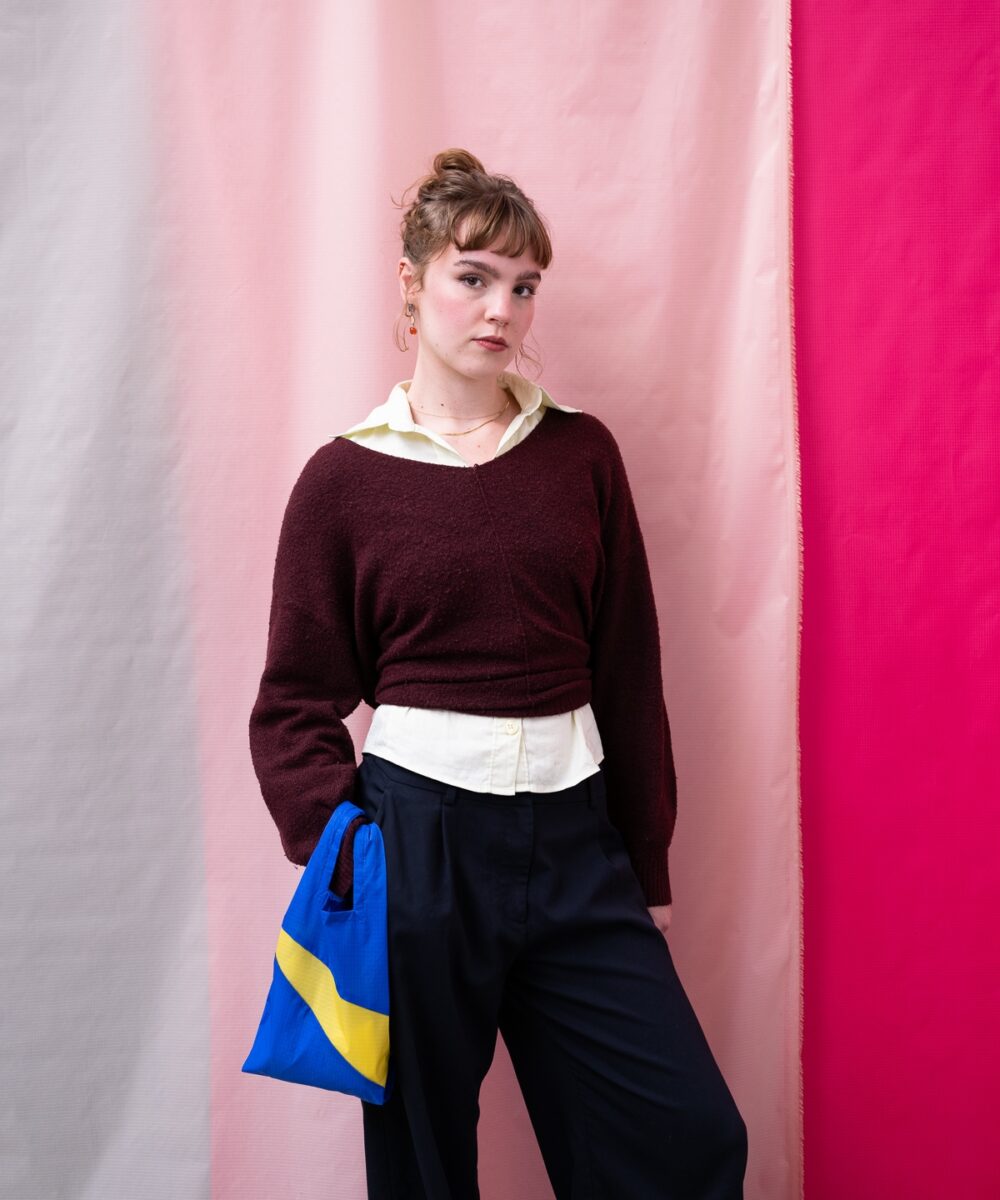 Alternative view of Susan Bijl | The New Shopping Bag Yves & TV Yellow Small