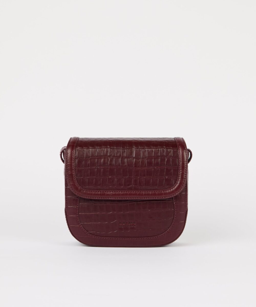 Alternative view of O My Bag | Tas Nina | Dark Cherry Croco Print