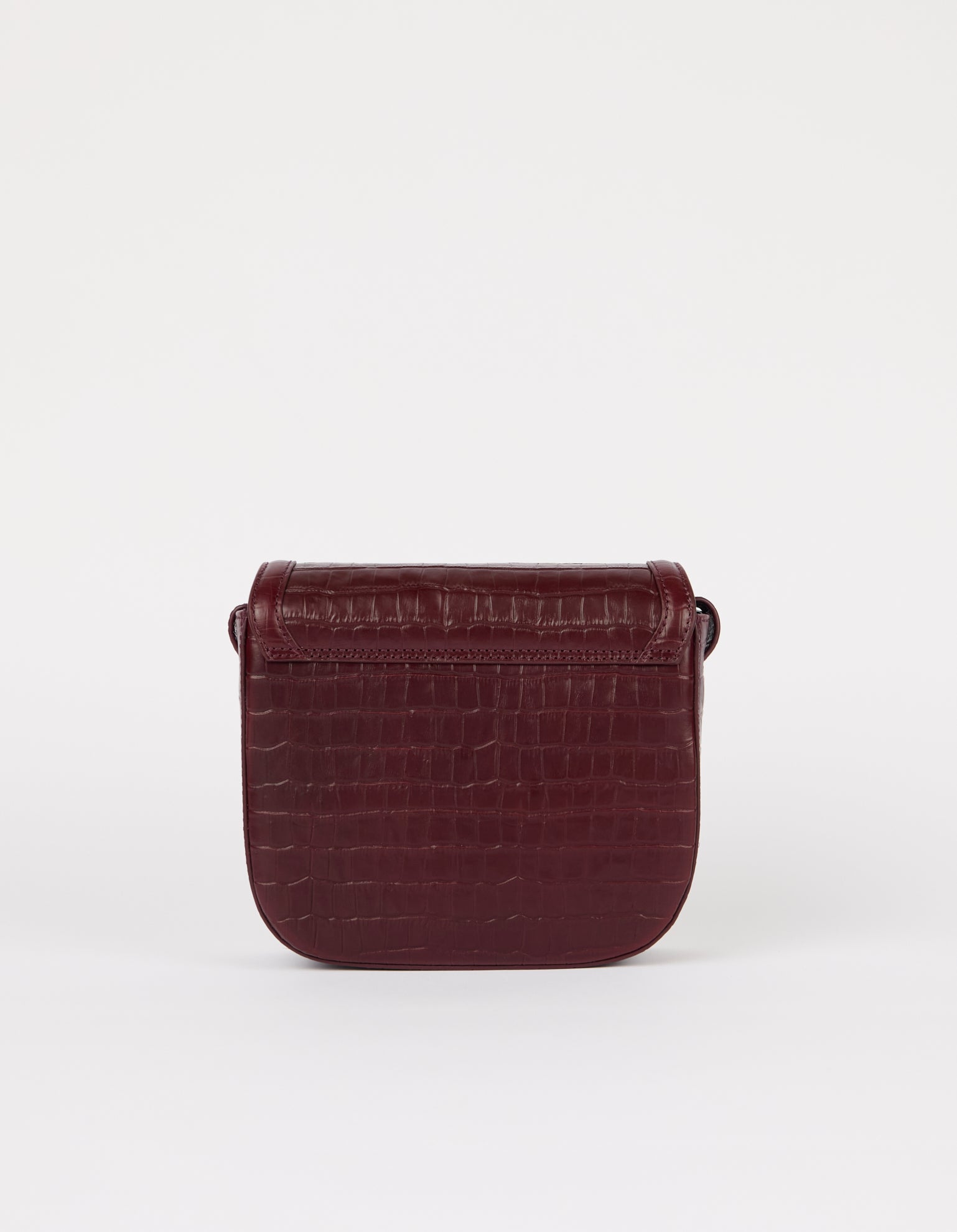 O My Bag | Tas Nina | Dark Cherry Croco Print - Afbeelding 4