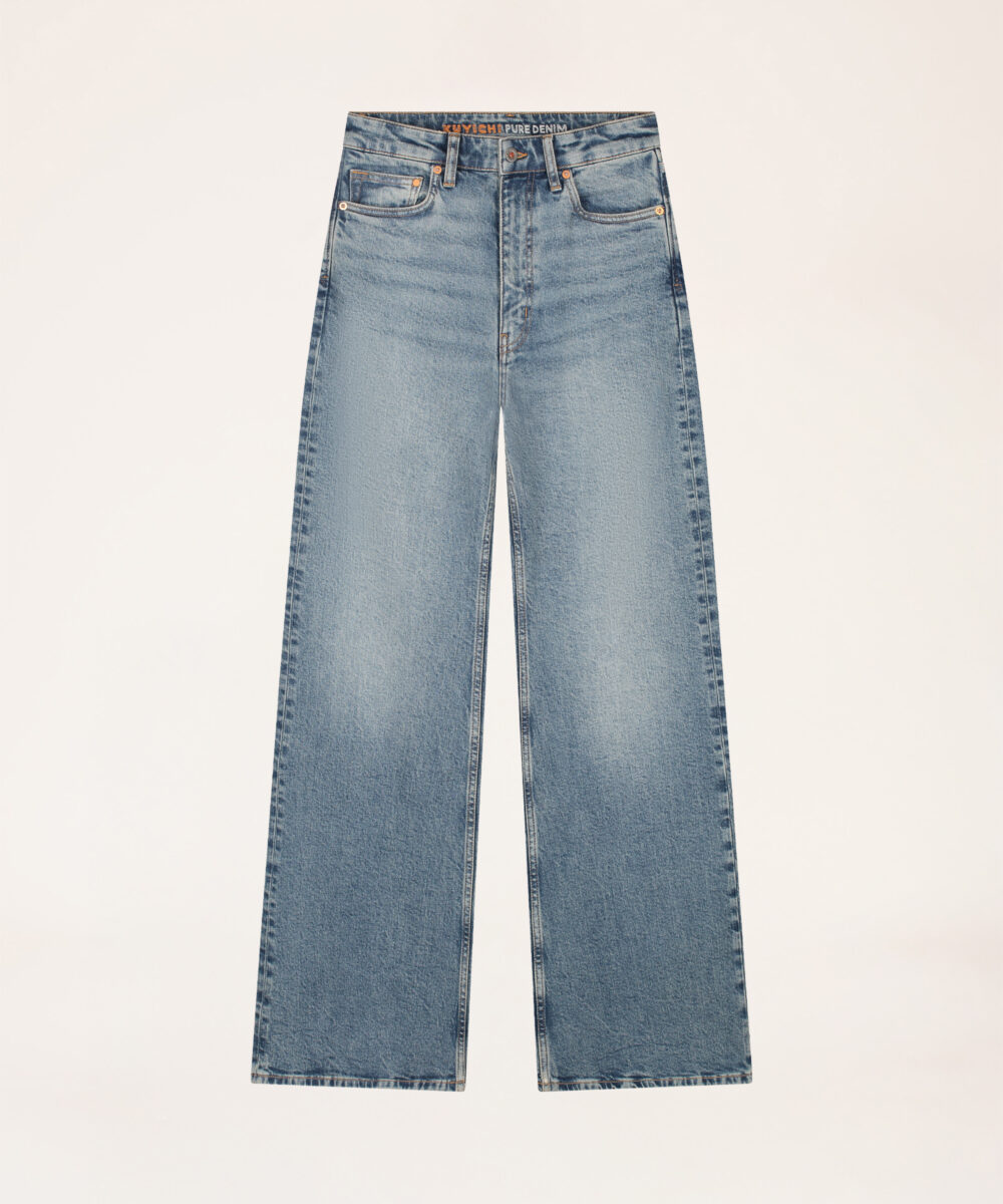 Alternative view of Kuyichi | Vivienne Flare Broken Blue