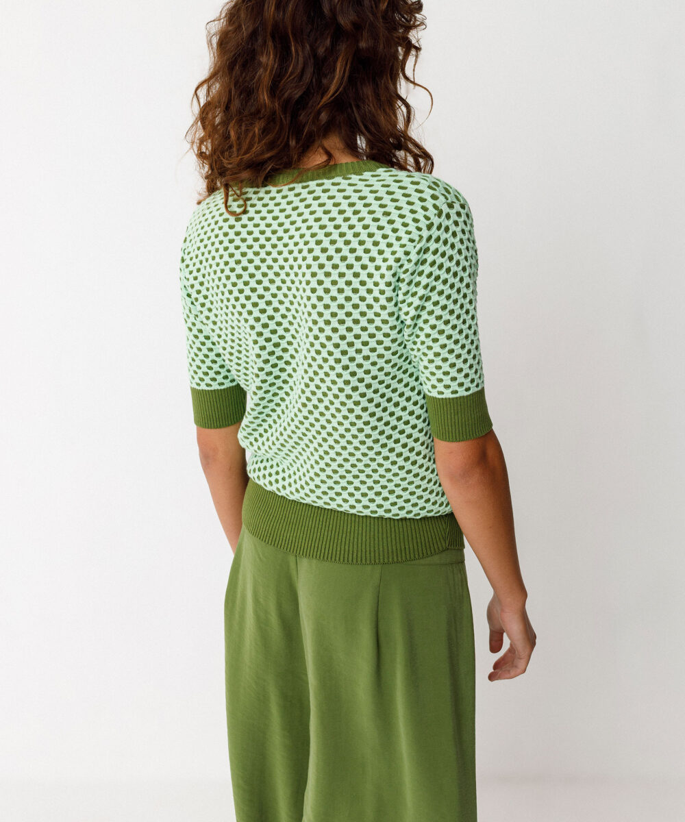 Alternative view of Top Muike GOTS Light Green