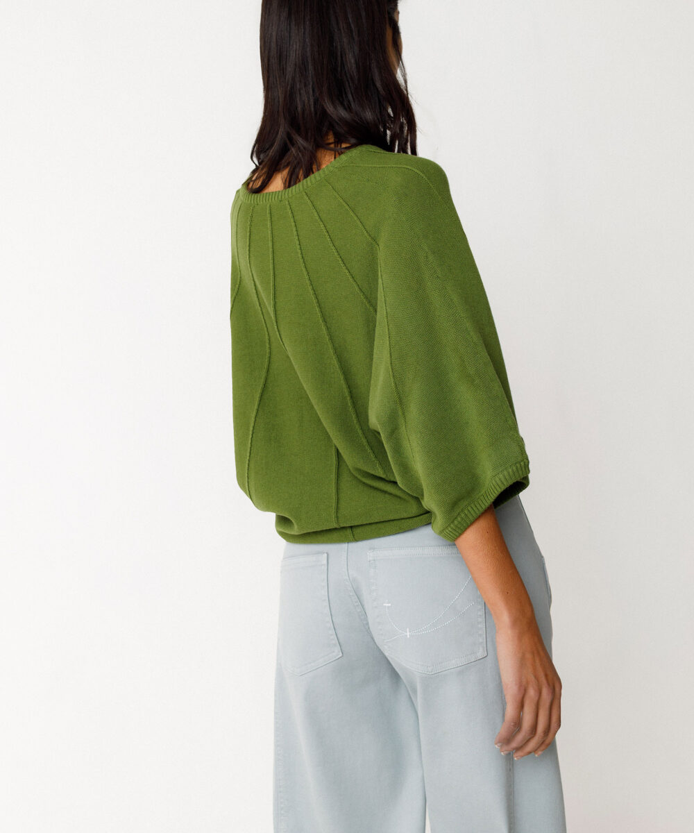 Alternative view of Sweater Olaia GOTS Dark Green