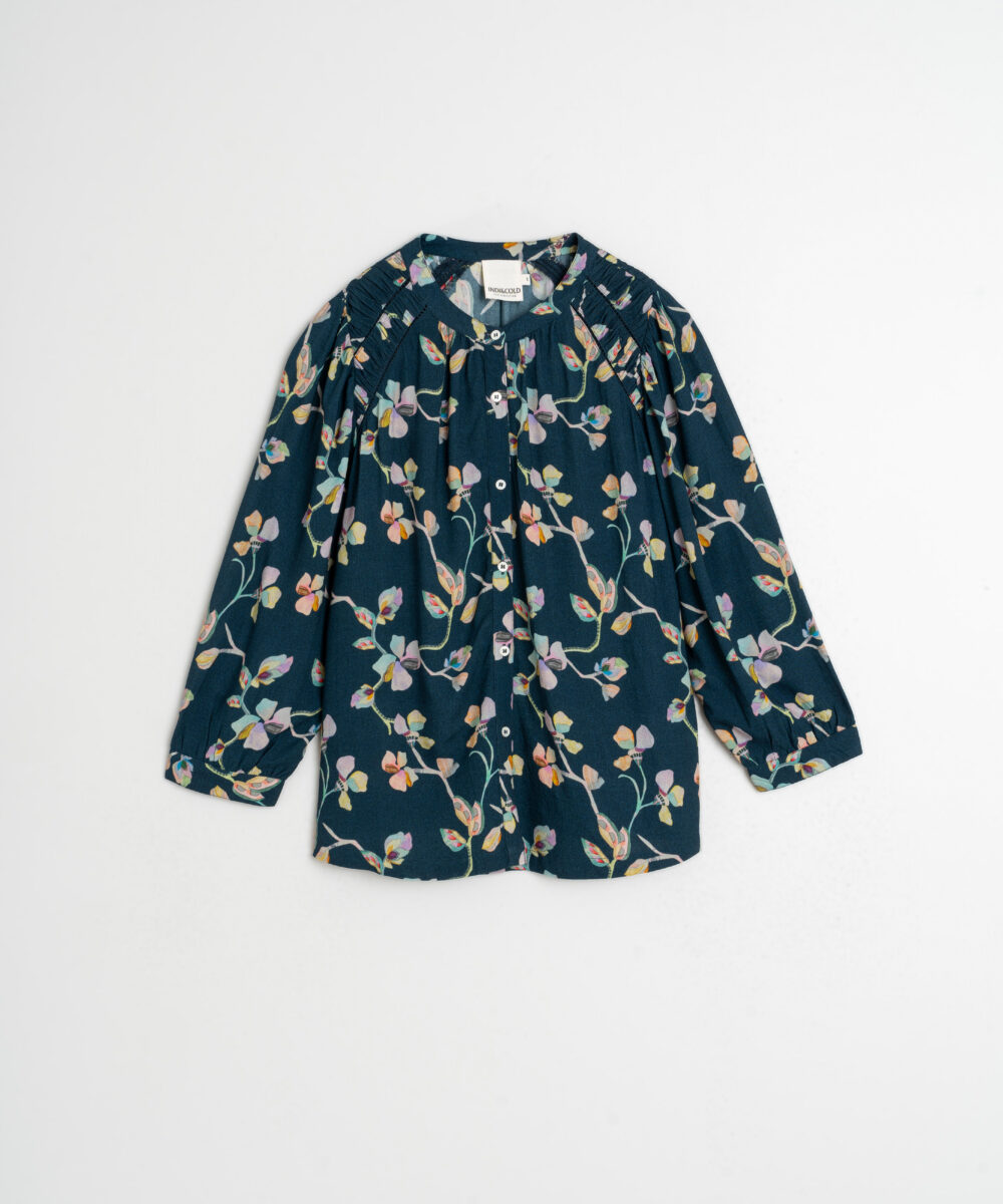 Alternative view of Indi & Cold Blouse Ruched Marino