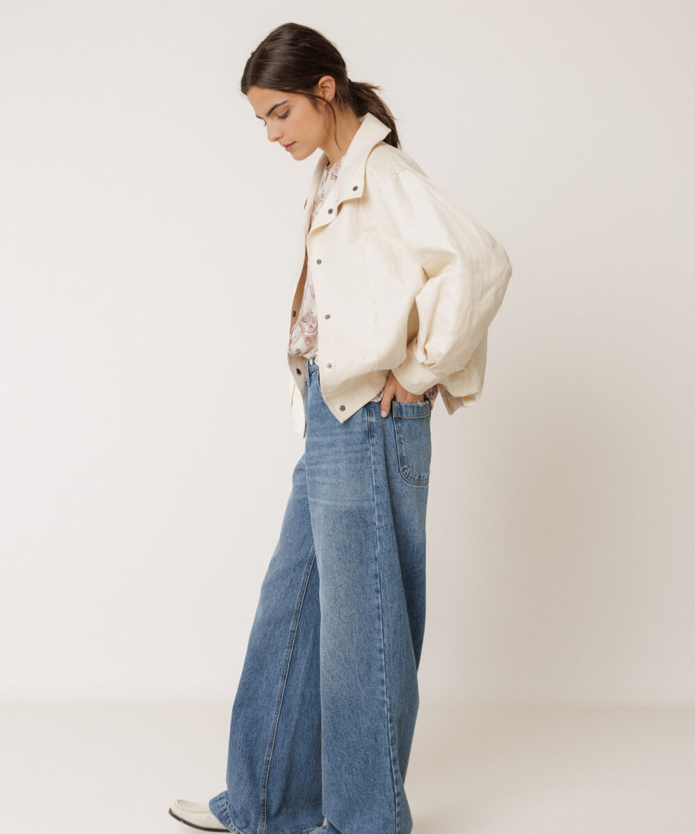 Alternative view of Indi & Cold Balloon Jack Oversized Undyed