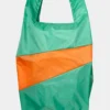 susan-bijl-the-new-shopping-bag-green-orange-large