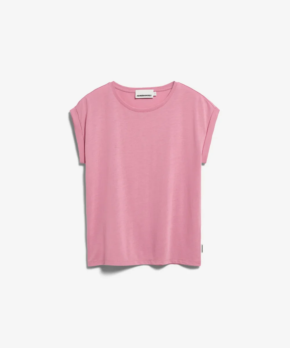 Alternative view of T-shirt Jilaana Washed Berry