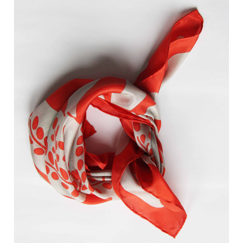 les-belles-vagabondes-sjaal-mini-peace-and-love-orange