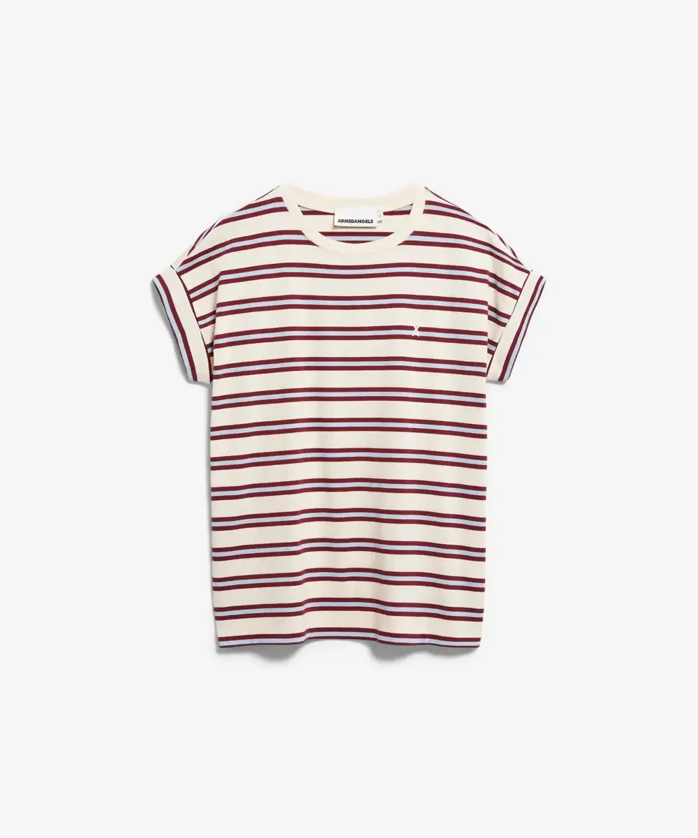Alternative view of Armedangels T-shirt Idaara Striped