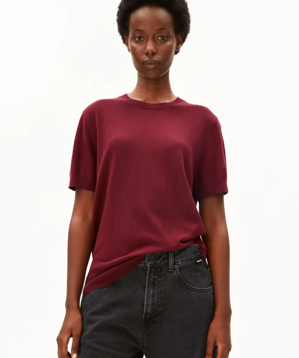 armedangels-fijngebreide-trui-velvet-red