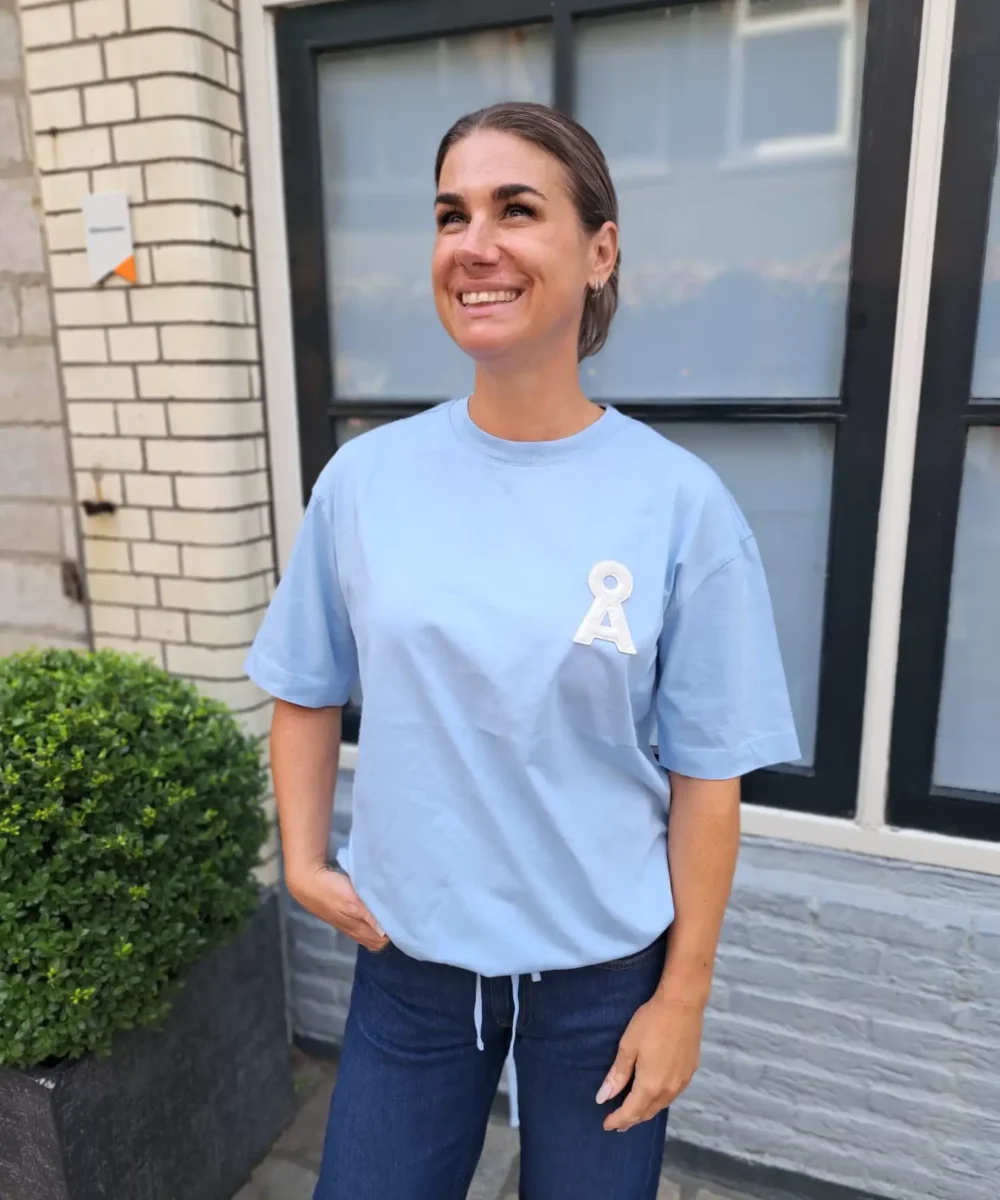 armedangels-t-shirt-met-trekkoord