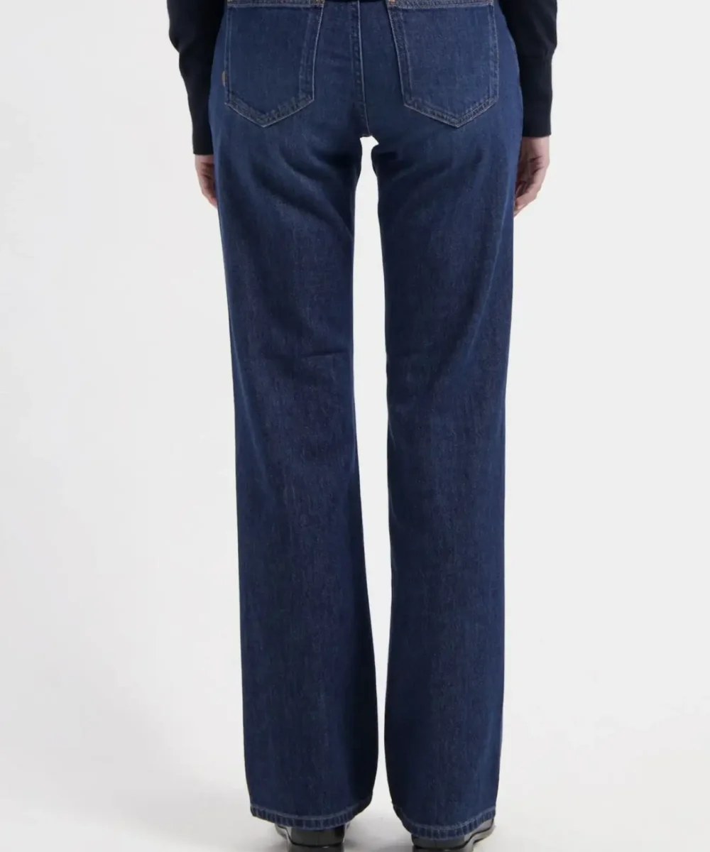 Alternative view of MUD Jeans | Carry Mid Straight | Rinse